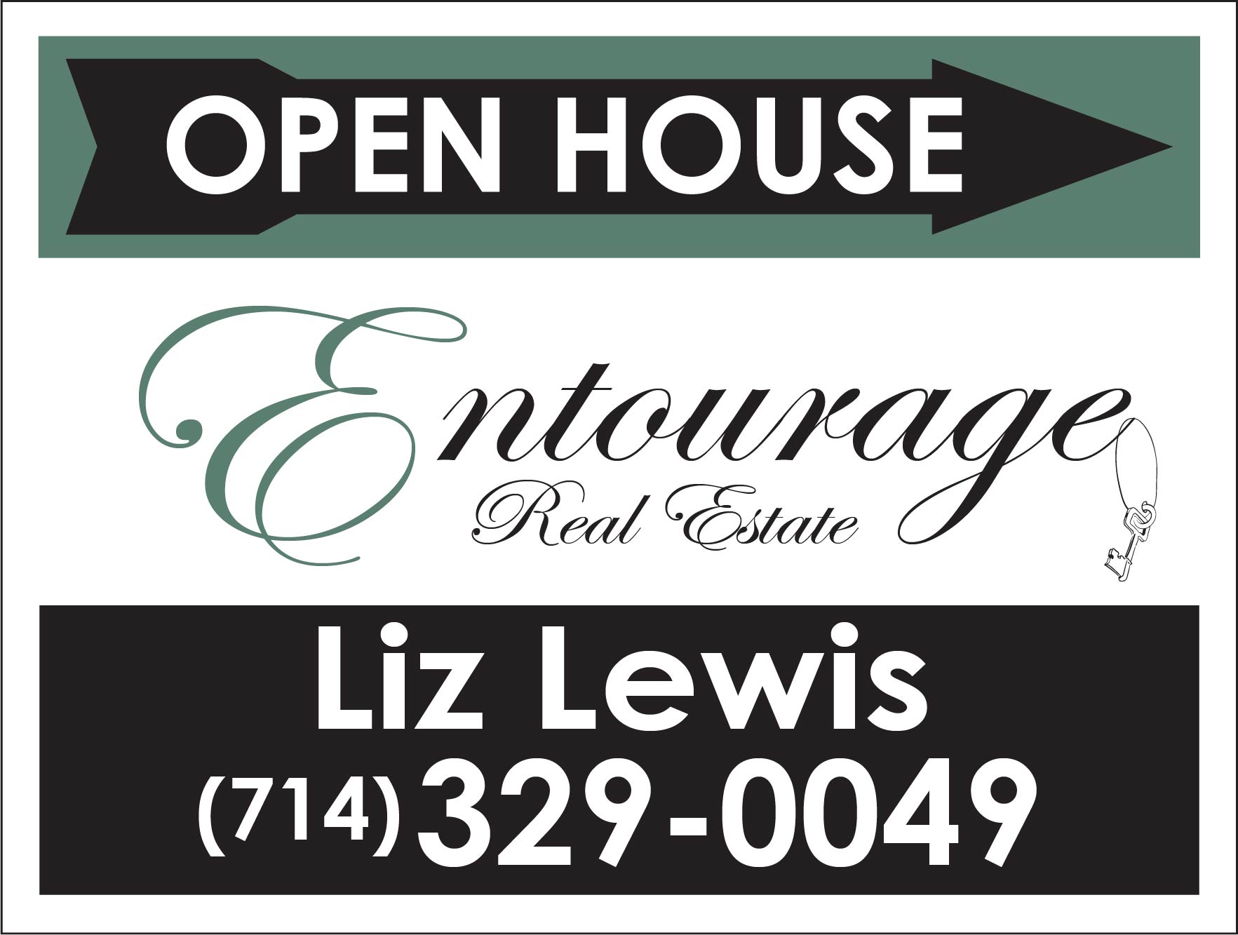 Open House Signs Printing Services in Los Angeles
